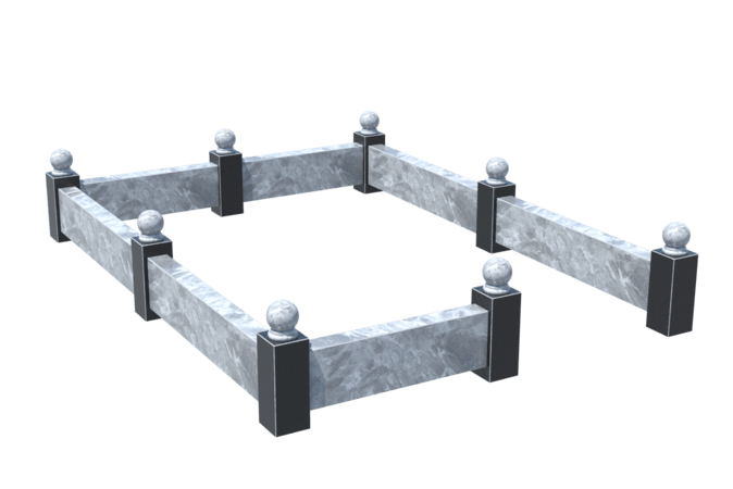 Цоколи на могилу во&nbsp;Владимире | Цоколь на могилу №0031