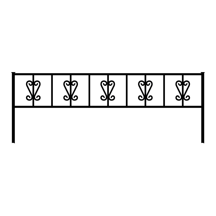 Металлические оградки, столы, скамейки во&nbsp;Владимире | Оградка №8