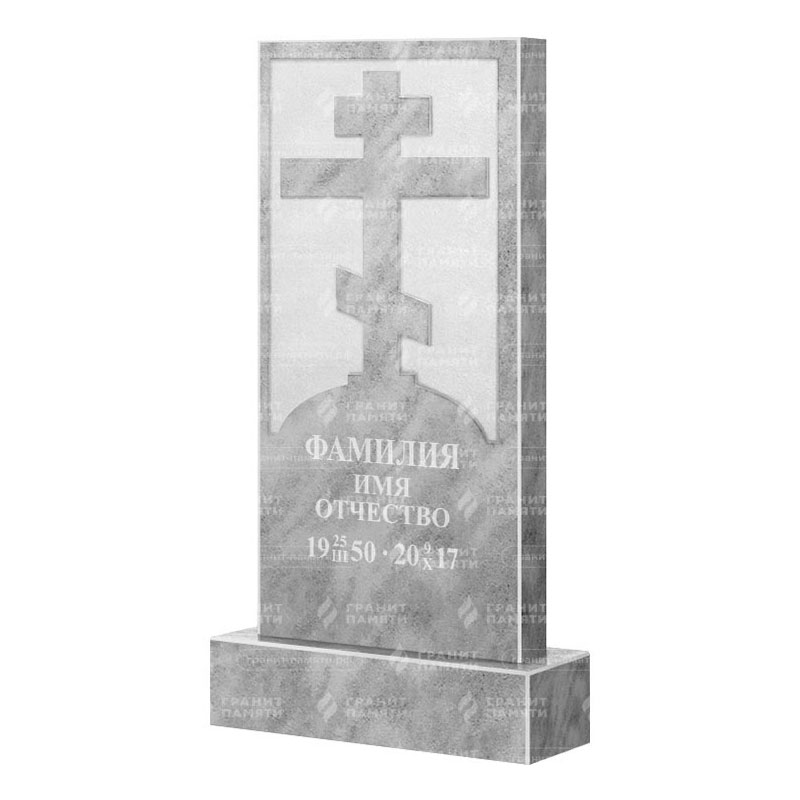 Памятники из мрамора во&nbsp;Владимире | Мраморный памятник ФМ-125