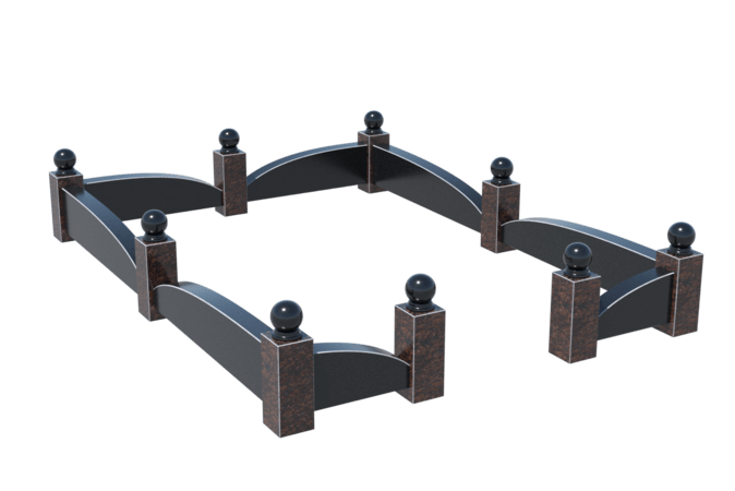 Цоколи на могилу во&nbsp;Владимире | Цоколь на могилу №0044