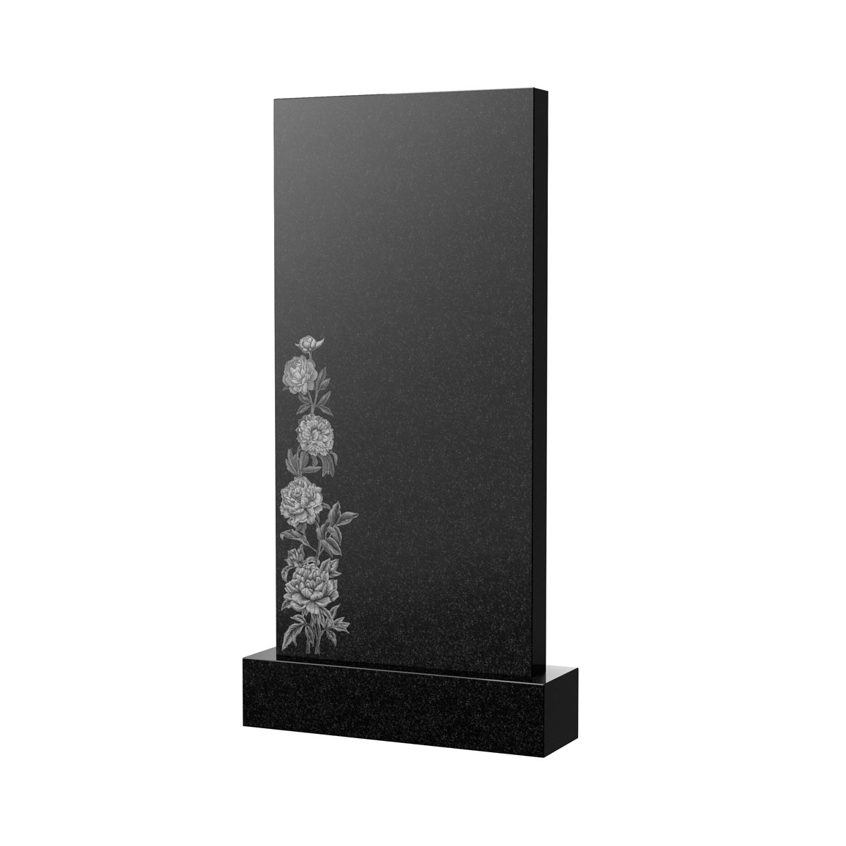 Художественное оформление памятника во&nbsp;Владимире | Художественное оформление на гранитную стелу, рисунок ВХО-059