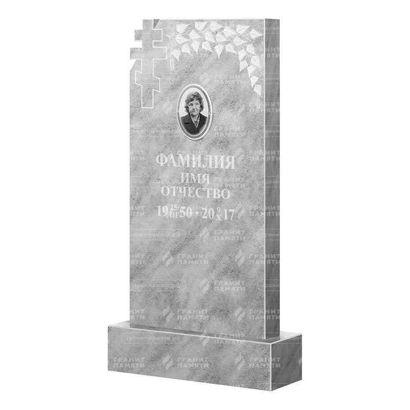 Памятники из мрамора во&nbsp;Владимире | Мраморный памятник ФМ-202