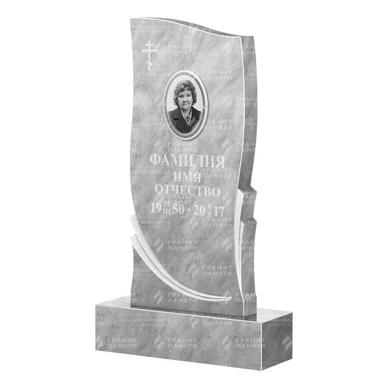 Памятники из мрамора во&nbsp;Владимире | Мраморный памятник ФМ-044