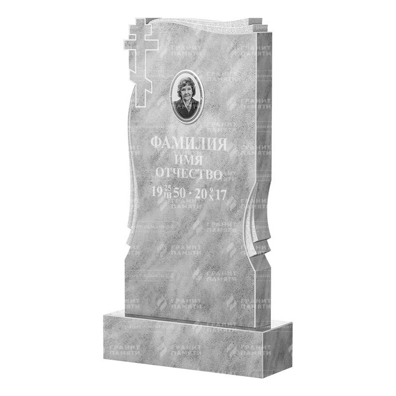 Памятники из мрамора во&nbsp;Владимире | Мраморный памятник ФМ-185