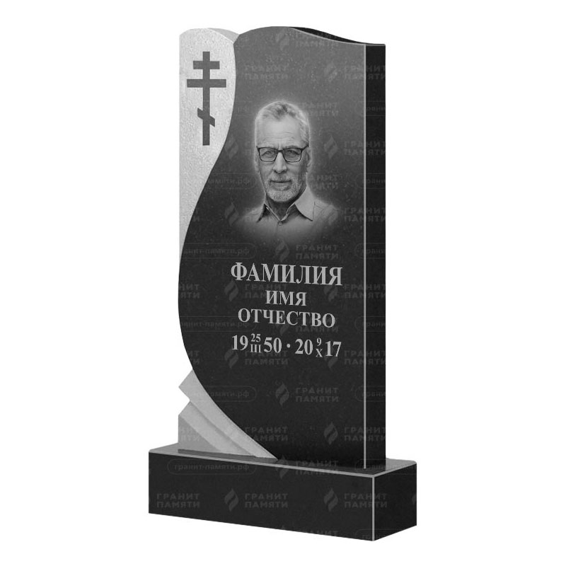 Памятники из гранита вертикальные во&nbsp;Владимире | Гранитный памятник ФГ-169