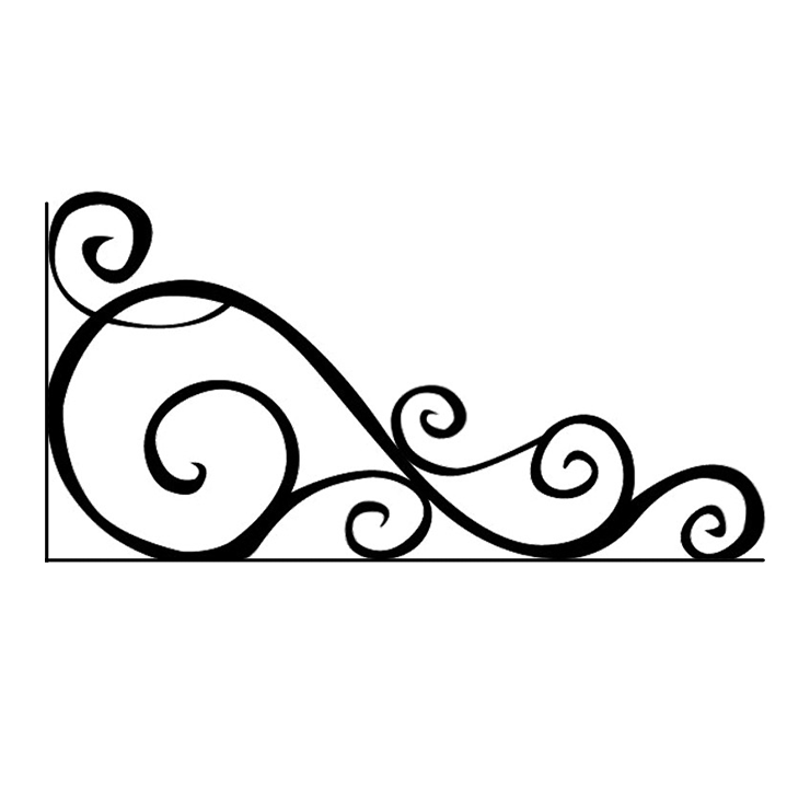 Кованые изделия во&nbsp;Владимире | Кованый уголок УГ.012