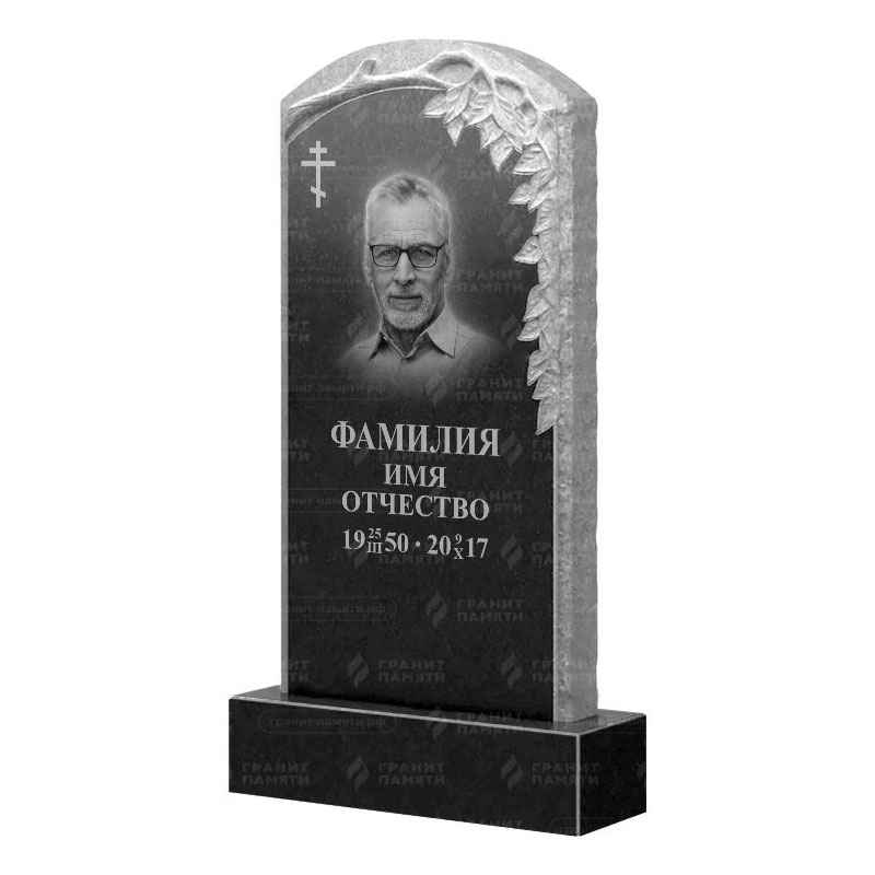 Памятники из гранита с деревом во&nbsp;Владимире | Гранитный памятник ФГ-107