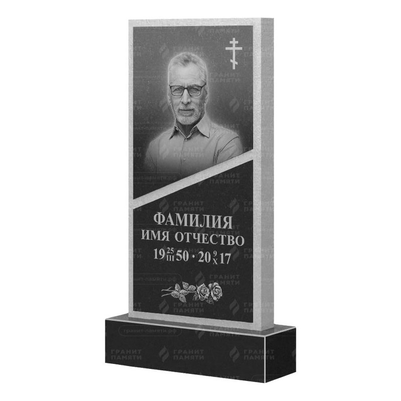 Памятники из гранита вертикальные во&nbsp;Владимире | Гранитный памятник ФГ-164