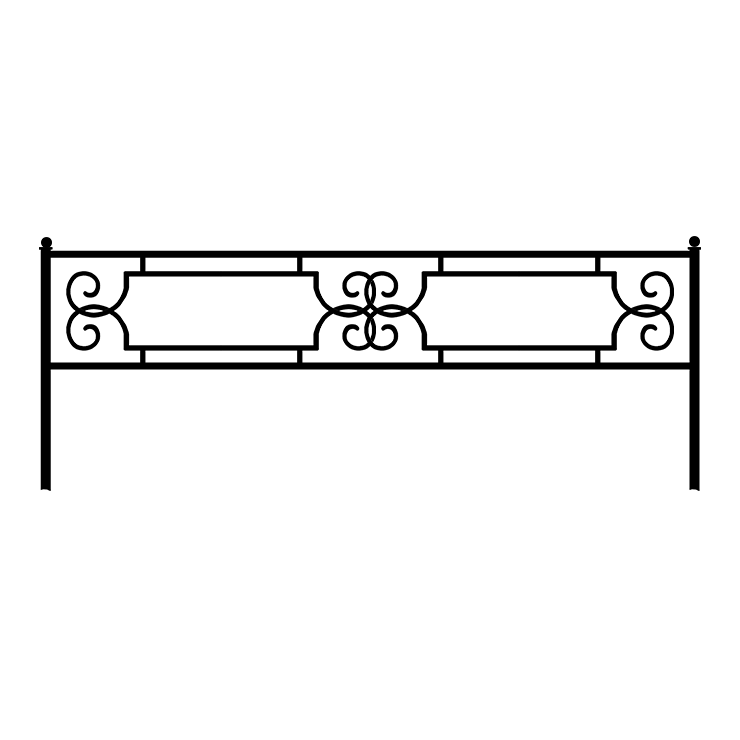 Кованые изделия во&nbsp;Владимире | Кованая оградка ОГ.004