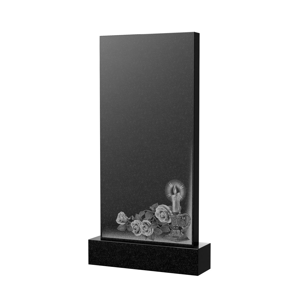 Художественное оформление памятника во&nbsp;Владимире | Художественное оформление на гранитную стелу, рисунок ВХО-050