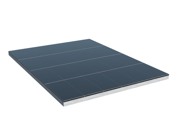 Площадки на могилу во&nbsp;Владимире | Площадка с облицовкой гранитом Габбро