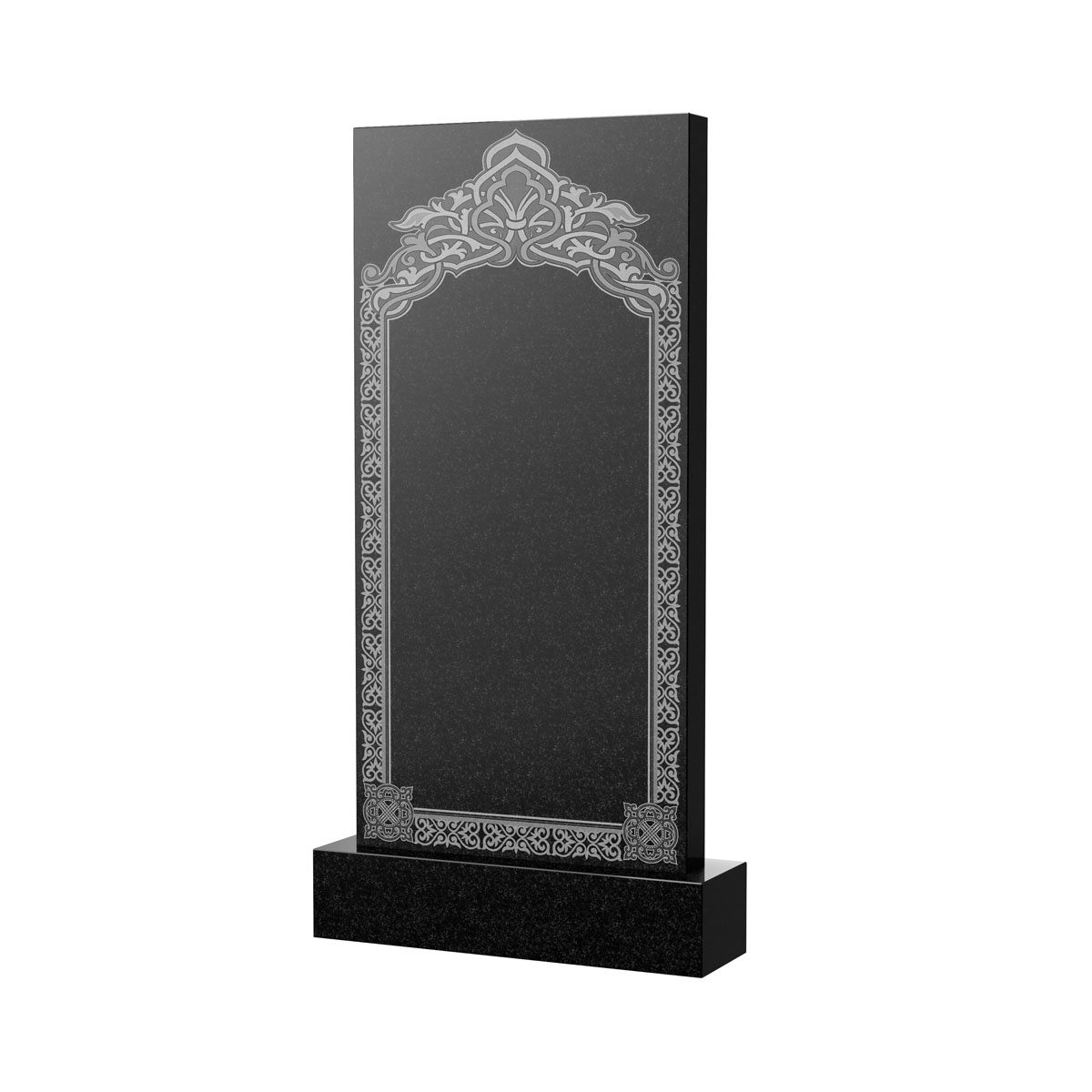 Художественное оформление памятника во&nbsp;Владимире | Художественное оформление на гранитную стелу, рисунок ВХО-044