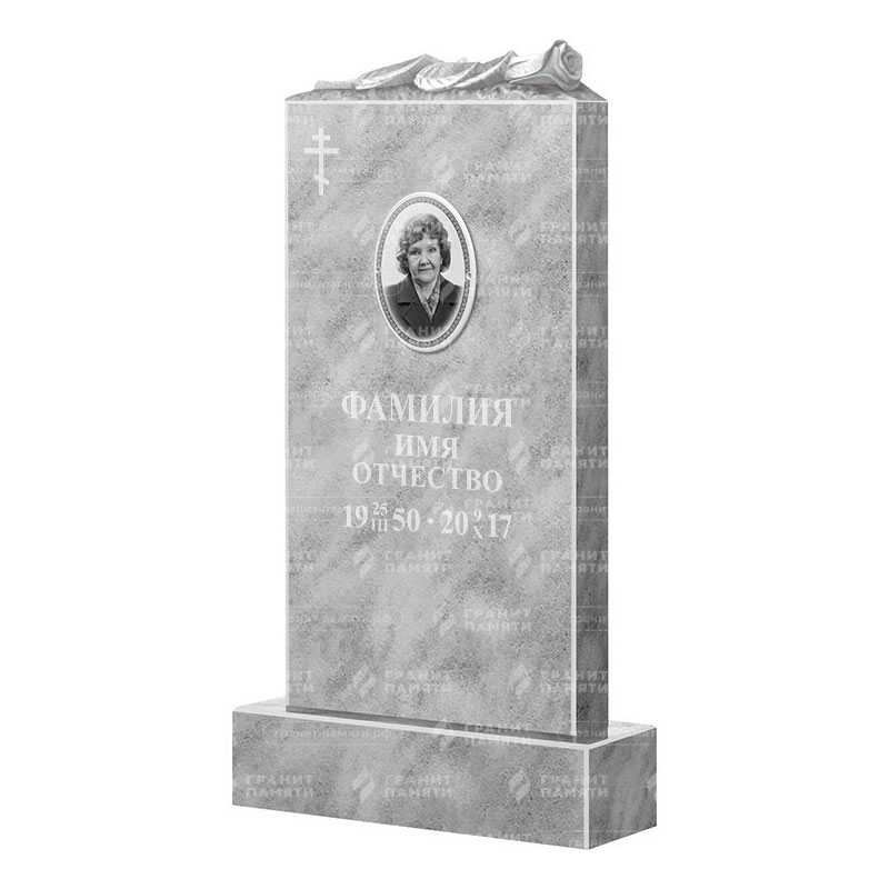 Памятники из мрамора во&nbsp;Владимире | Мраморный памятник ФМ-105