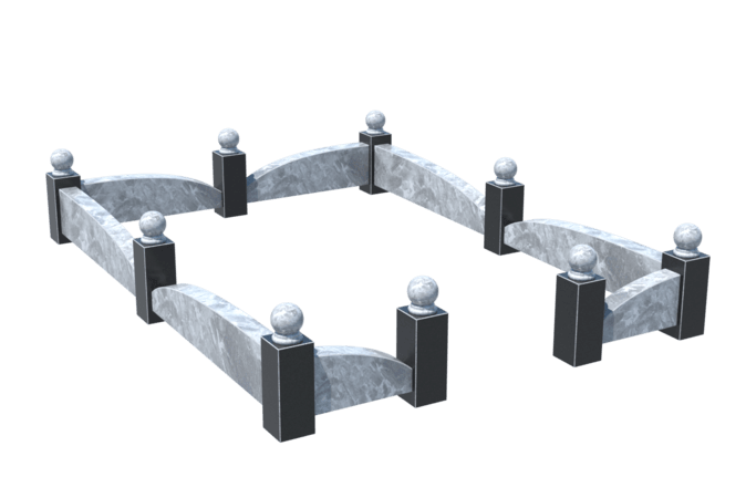 Цоколи на могилу во&nbsp;Владимире | Цоколь на могилу №0040