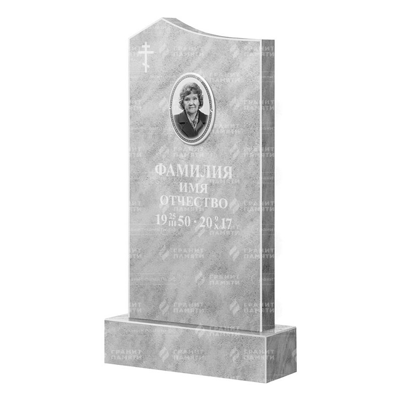 Бюджетные памятники во&nbsp;Владимире | Мраморный памятник ФМ-008