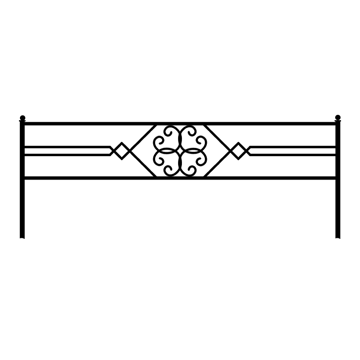 Кованая оградка ОГ.003