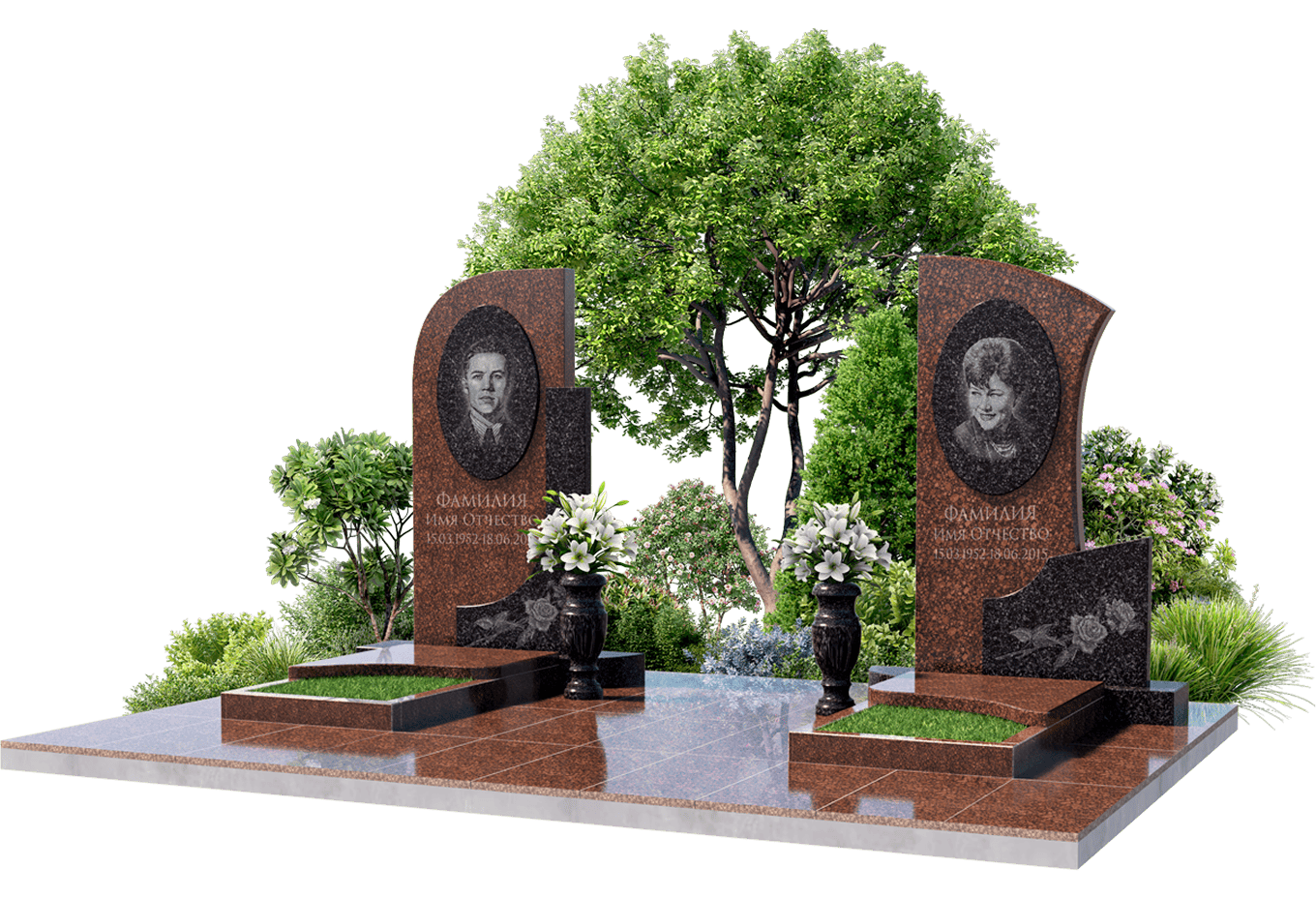 Уход и озеленение мест захоронений во Владимире