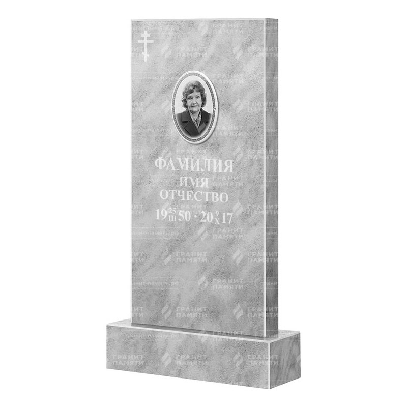 Памятники из мрамора во&nbsp;Владимире | Мраморный памятник, прямой