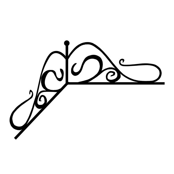 Кованые изделия во&nbsp;Владимире | Кованый уголок УГ.008