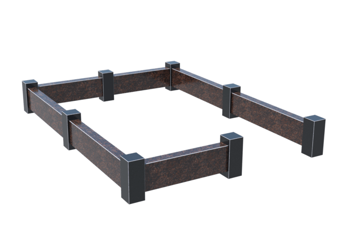 Цоколи на могилу во&nbsp;Владимире | Цоколь на могилу №0033