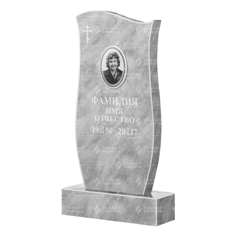 Бюджетные памятники во&nbsp;Владимире | Мраморный памятник ФМ-033