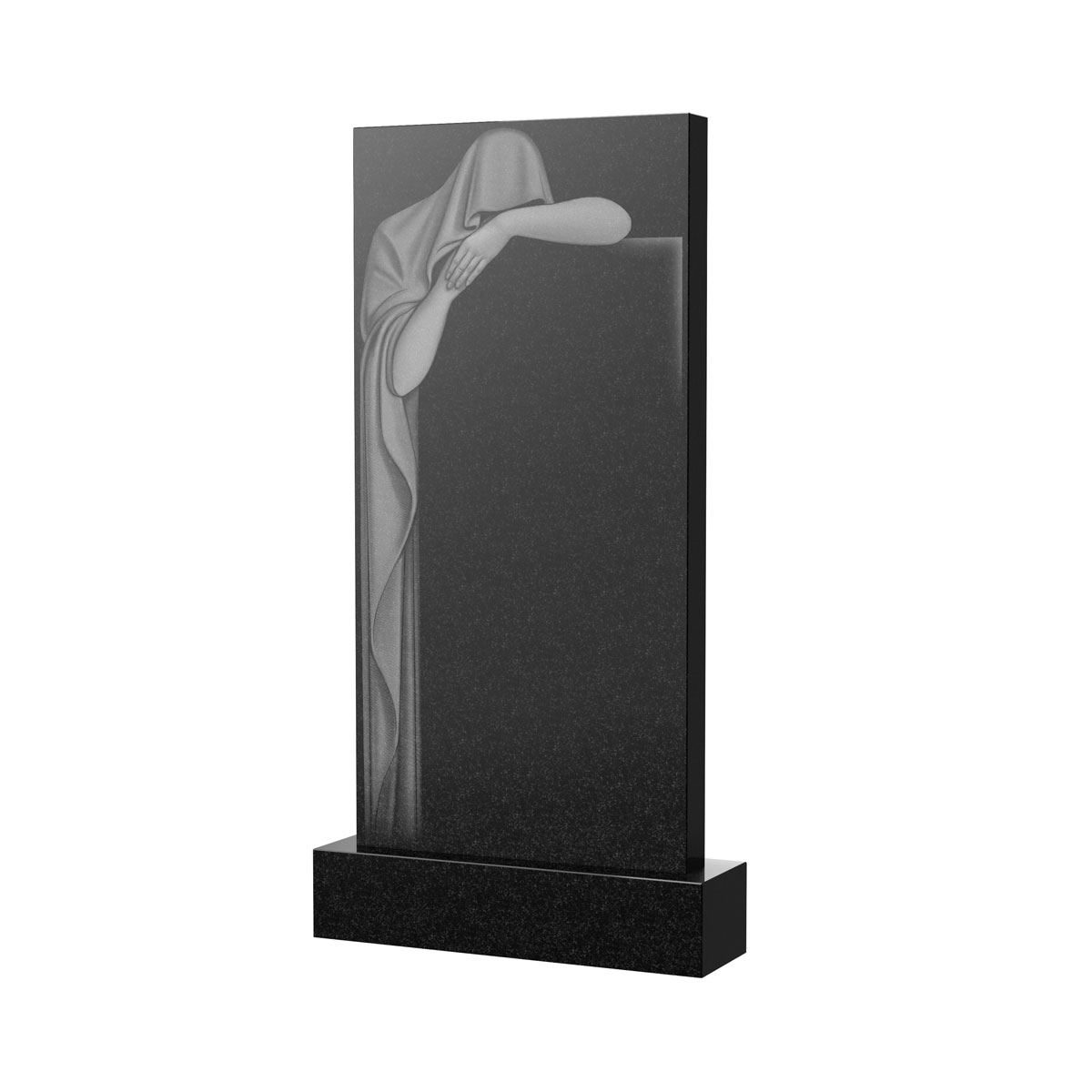 Художественное оформление памятника во&nbsp;Владимире | Художественное оформление на гранитную стелу, рисунок ВХО-036