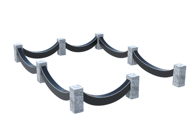 Цоколи на могилу во&nbsp;Владимире | Цоколь на могилу №0023