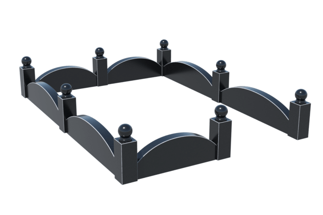 Цоколи на могилу во&nbsp;Владимире | Цоколь на могилу №0002