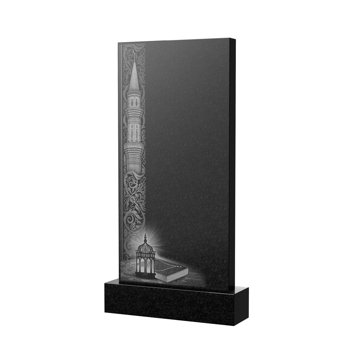 Художественное оформление памятника во&nbsp;Владимире | Художественное оформление на гранитную стелу, рисунок ВХО-038