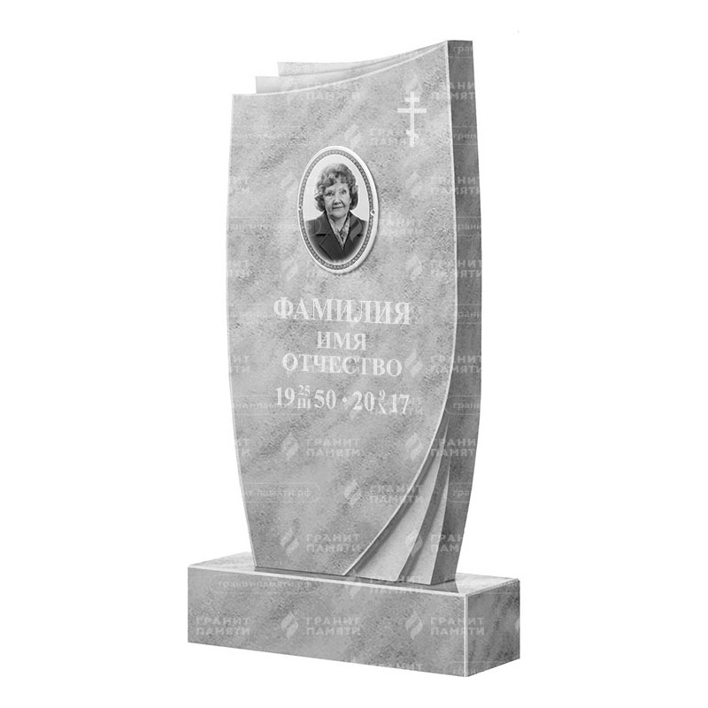 Памятники из мрамора во&nbsp;Владимире | Мраморный памятник ФМ-057