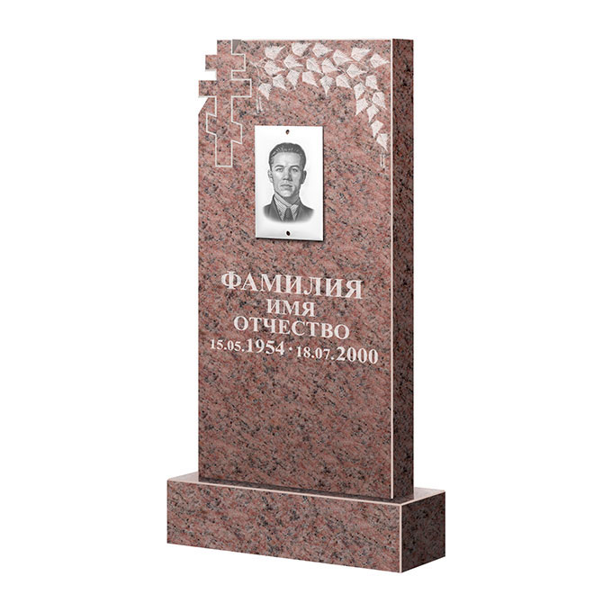 Гранитные памятники во&nbsp;Владимире | Памятник из гранита Розалия Pink ФГЦ-202