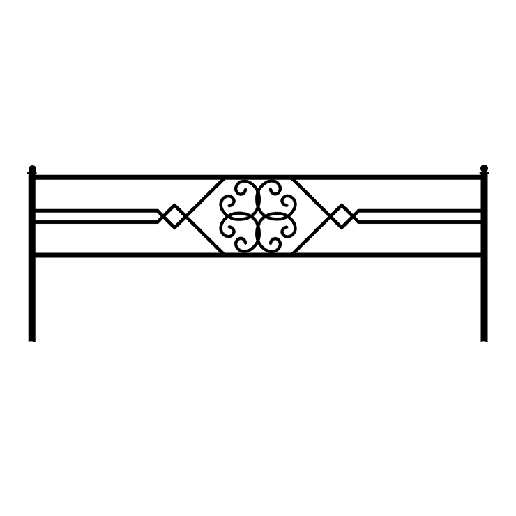 Кованые изделия во&nbsp;Владимире | Кованая оградка ОГ.003