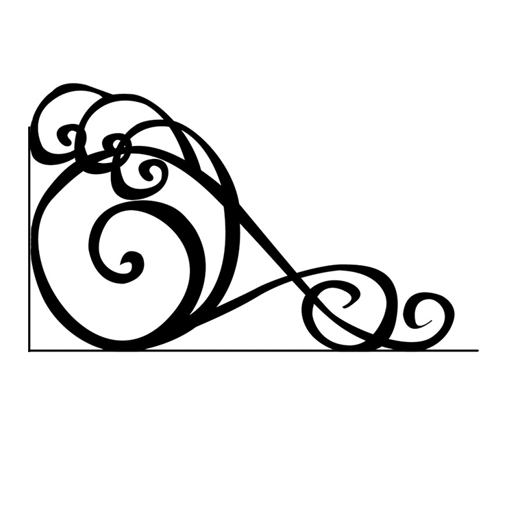 Кованые изделия во&nbsp;Владимире | Кованый уголок УГ.013