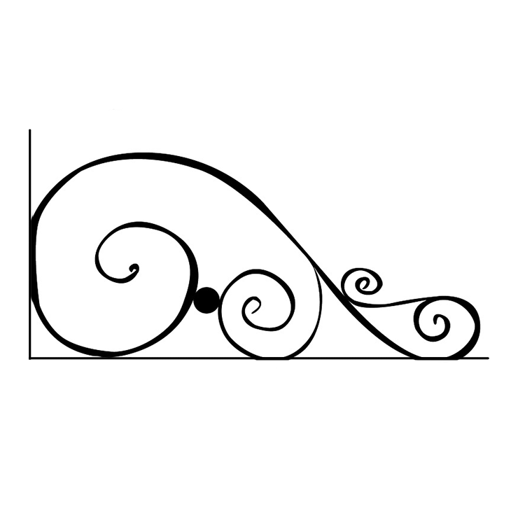 Кованые изделия во&nbsp;Владимире | Кованый уголок УГ.009