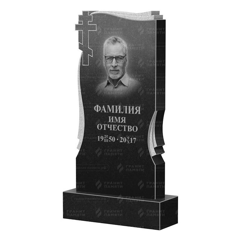 Памятники из гранита вертикальные во&nbsp;Владимире | Гранитный памятник ФГ-185